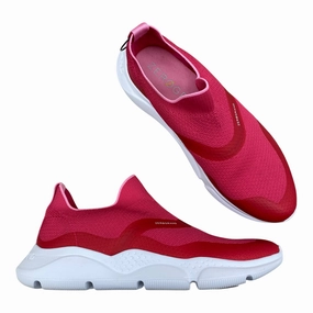 Shoes Sneakers By Cole-Haan In Pink & Red, Size:9.5 Comfort Canvas Low Impact