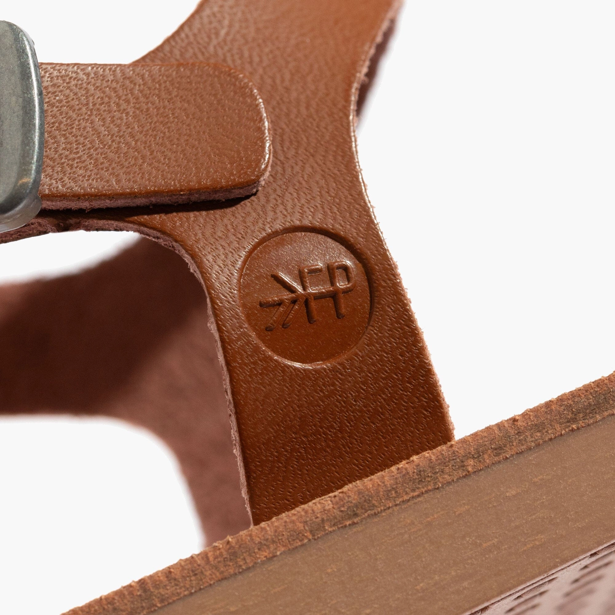 Elegant Summer Footwear Cognac Laguna II Sandal