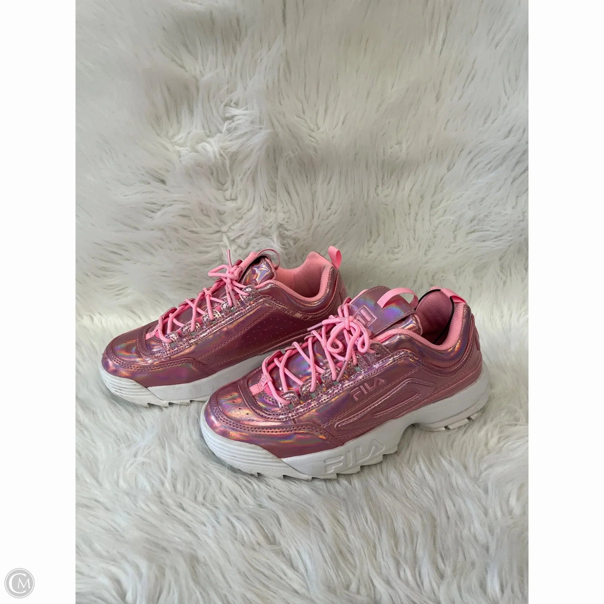 Shoes Sneakers By Fila In Pink, Size: 9.5 Ultra Cloud Foam Fast Wear