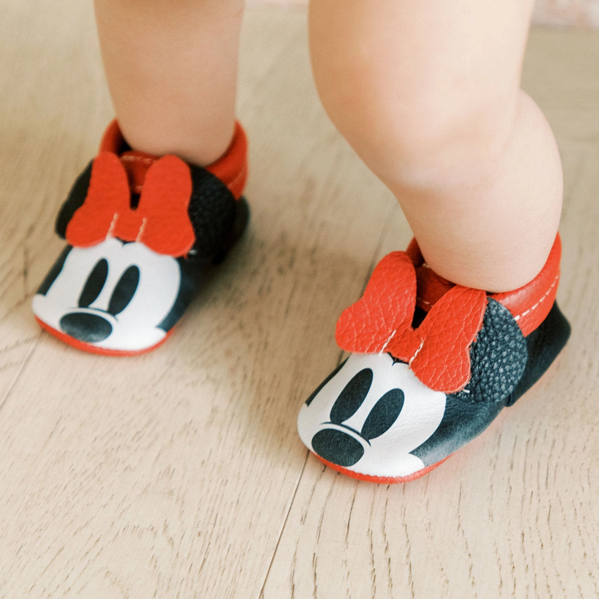 Minnie Ears City Baby Shoe Impact protection SturdyStitch