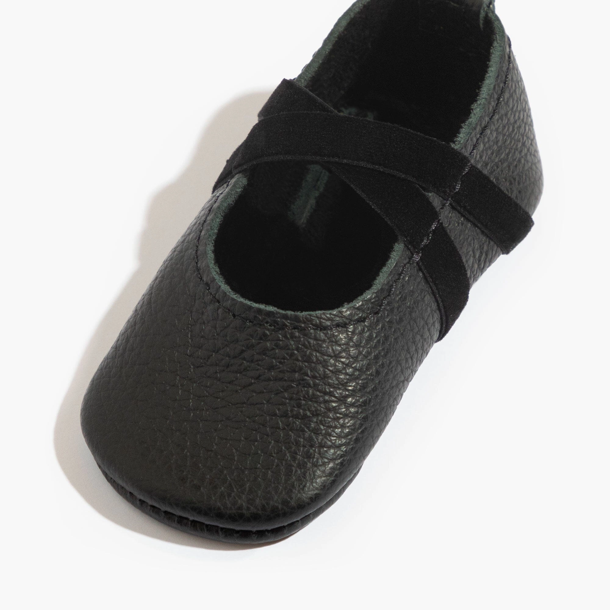 Anti Bacterial Fancy kids' clothing Ebony Ballet Slipper Baby Shoe