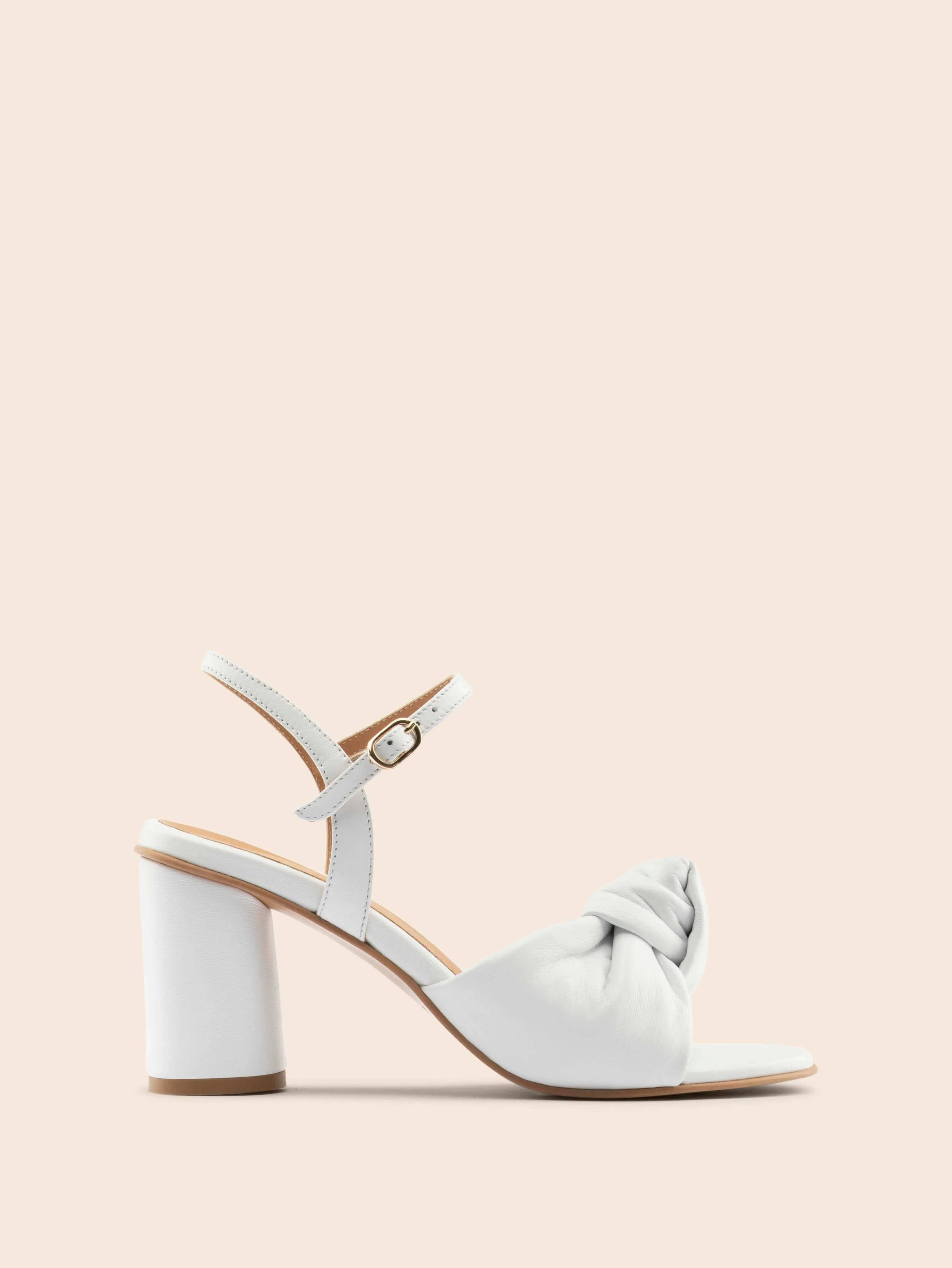 Trendy Pumps Brunch Time Noto White Heel