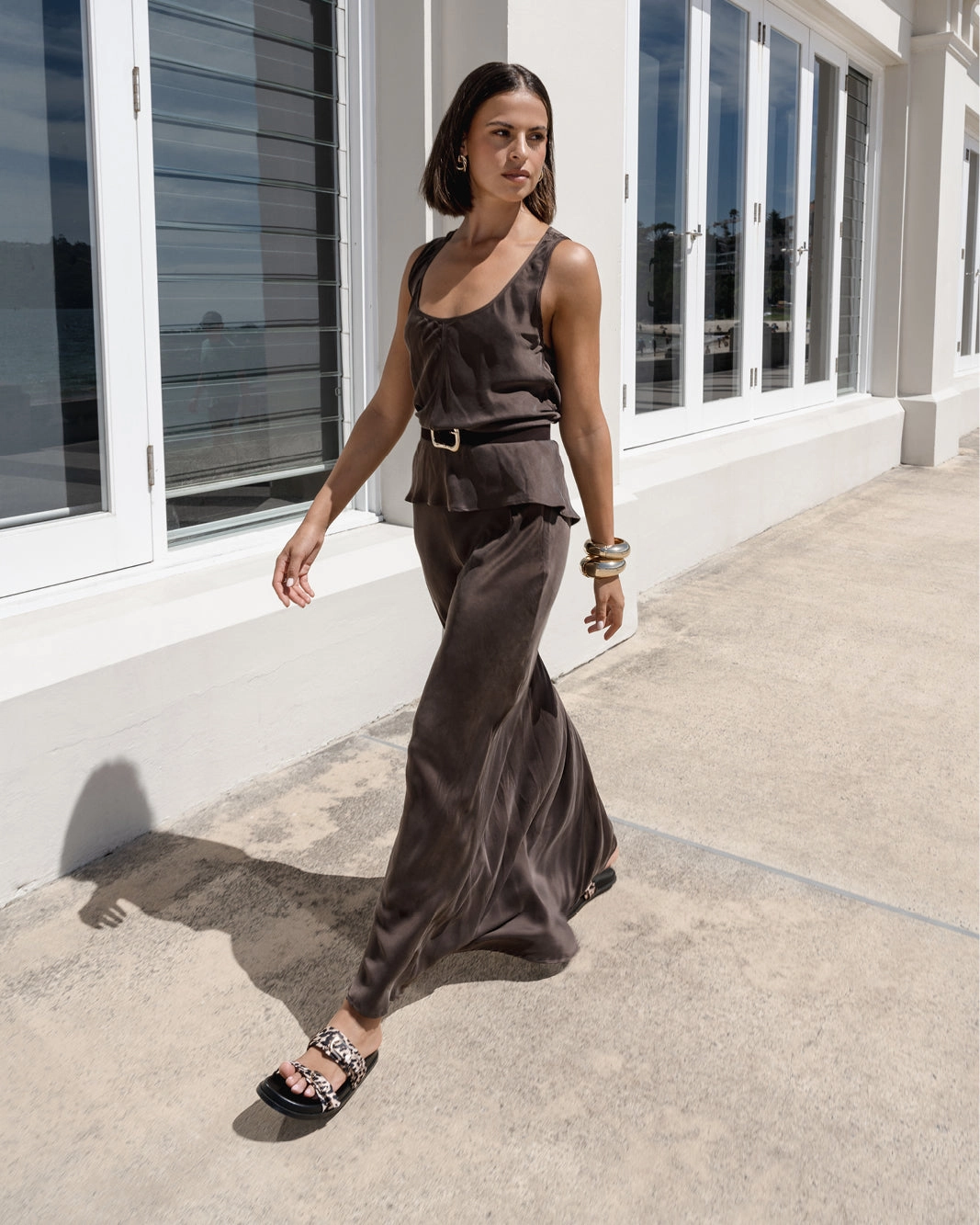 Clear Shape Fresh Touch NOVIE - LEOPARD SATIN