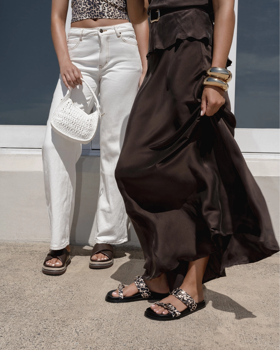 Slip On Design NOVIE - LEOPARD SATIN