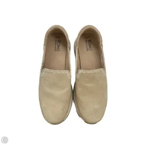 Streamlined Soft Flex Shoes Sneakers By Toms In Tan, Size: 8.5
