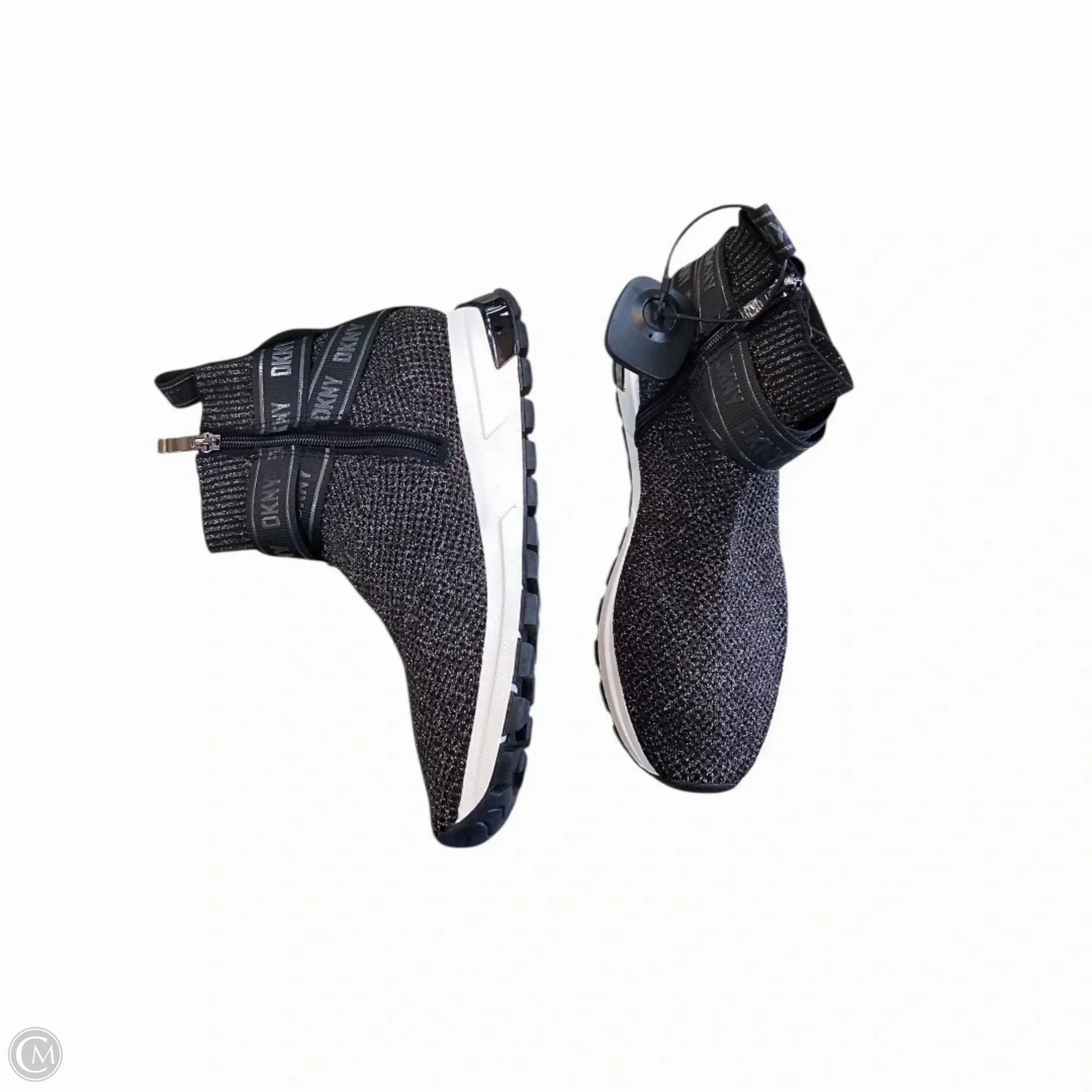 Shoes Sneakers By Dkny In Black, Size: 9 Ventilation