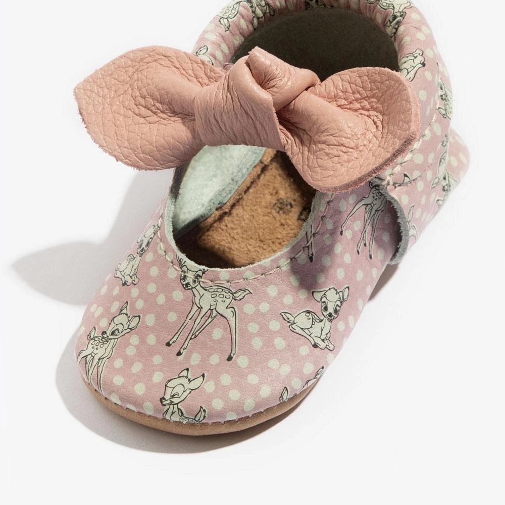 Bambi Knotted Bow Baby Shoe Indoor kids' clothes Eco Friendly Fabric