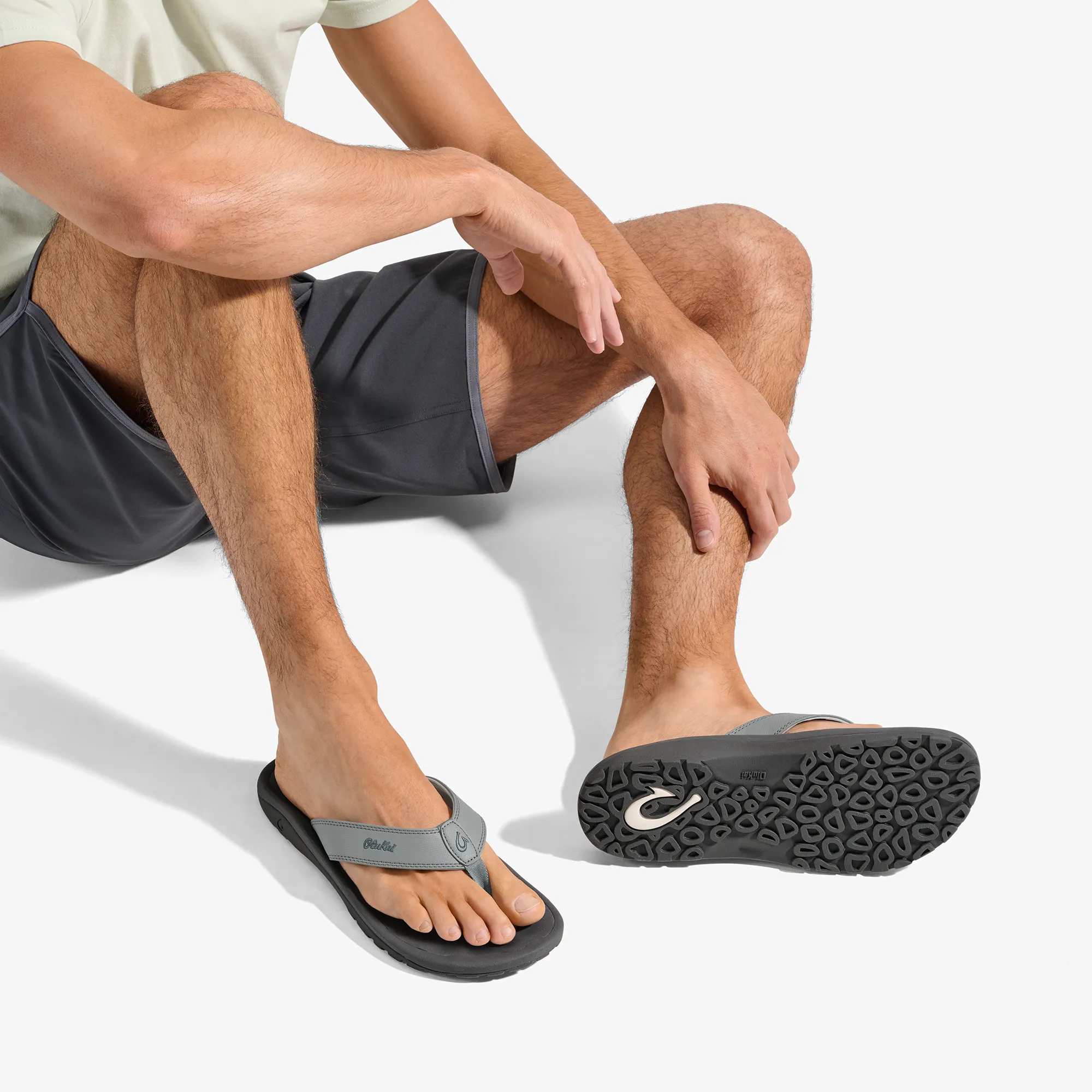 Ohana  -  Ash / Rock Beach Shoes for Men Eva Midsole