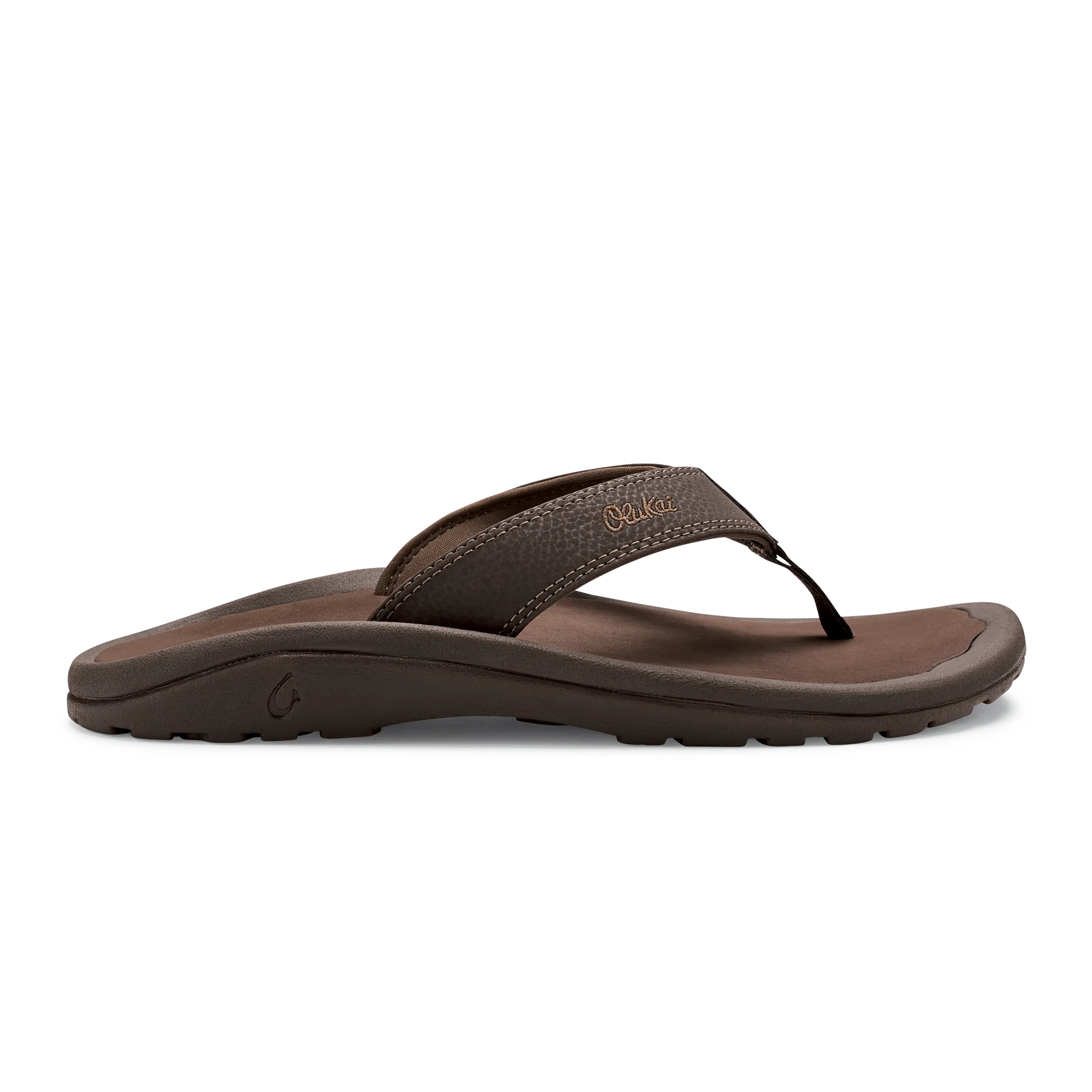 Ohana - Dark Java / Ray Thermoplastic Outsole Fashionable Flip-flops for Travel