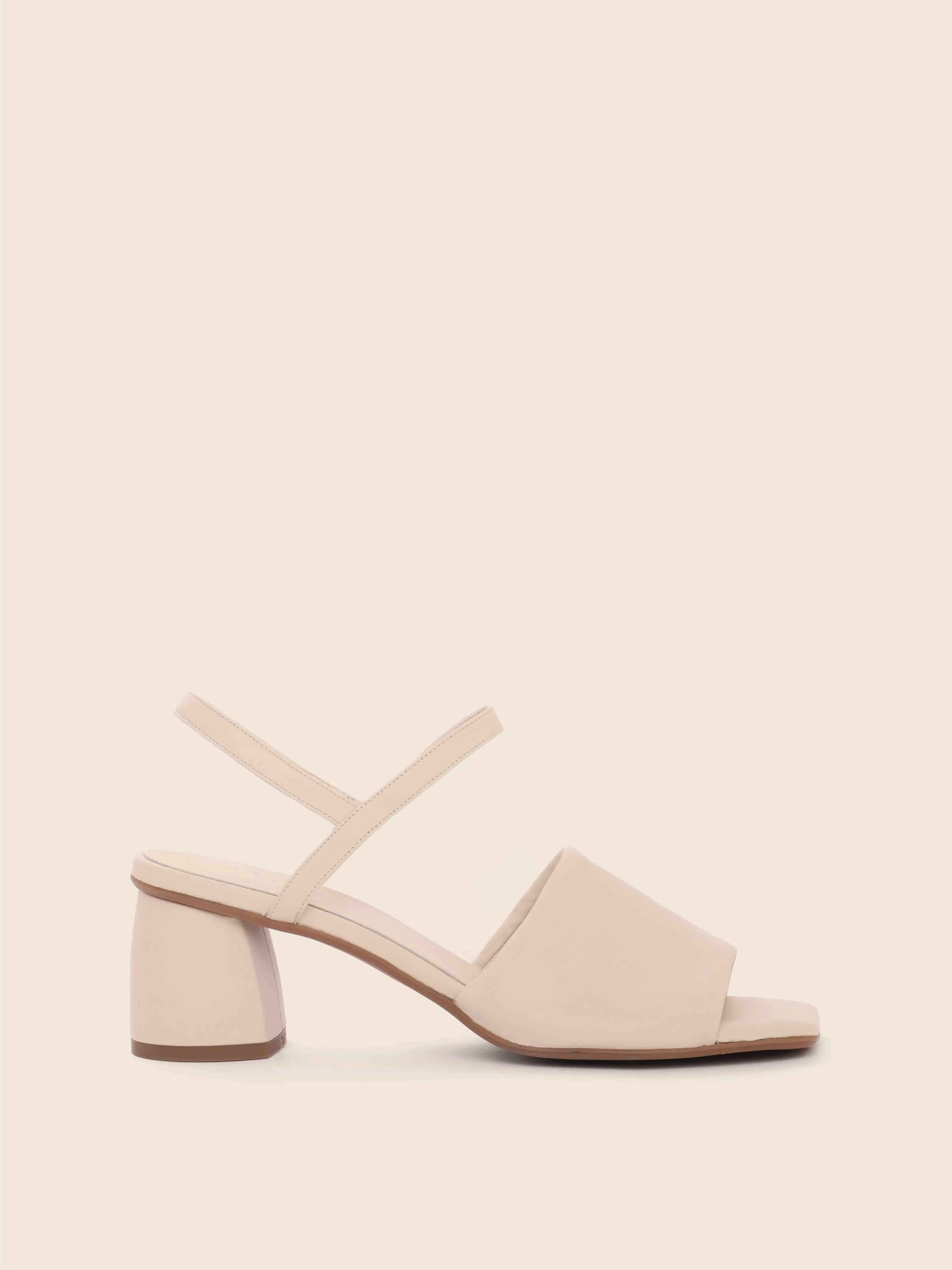 Street Ready Oliva Cream Heel
