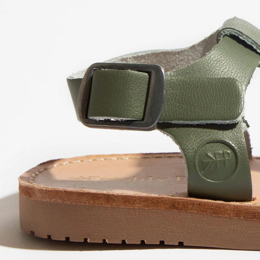 Comfort Upper Olive Malibu Sandal