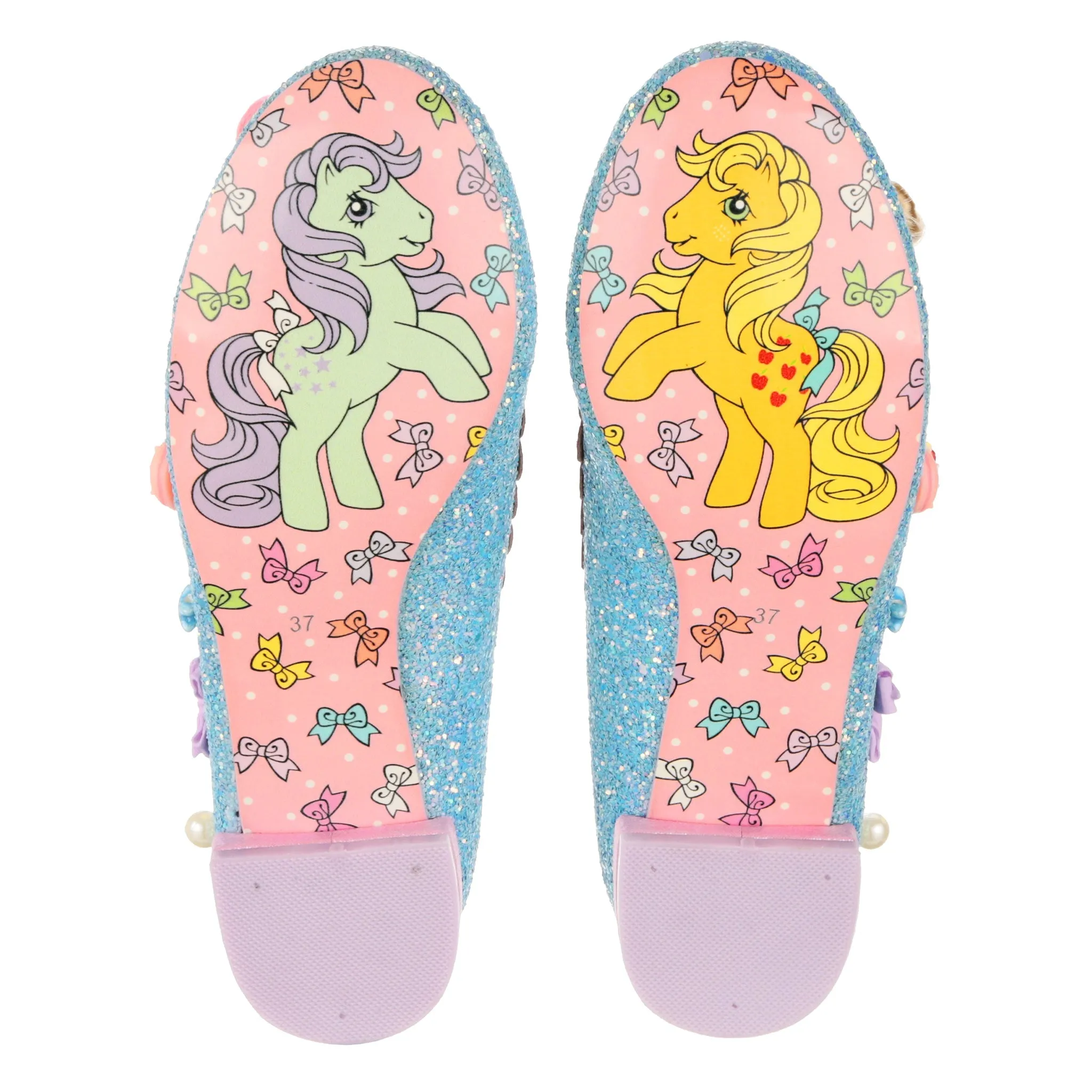 Cozy Walking Shoes Relaxing Step Playful Ponies Wide Fit