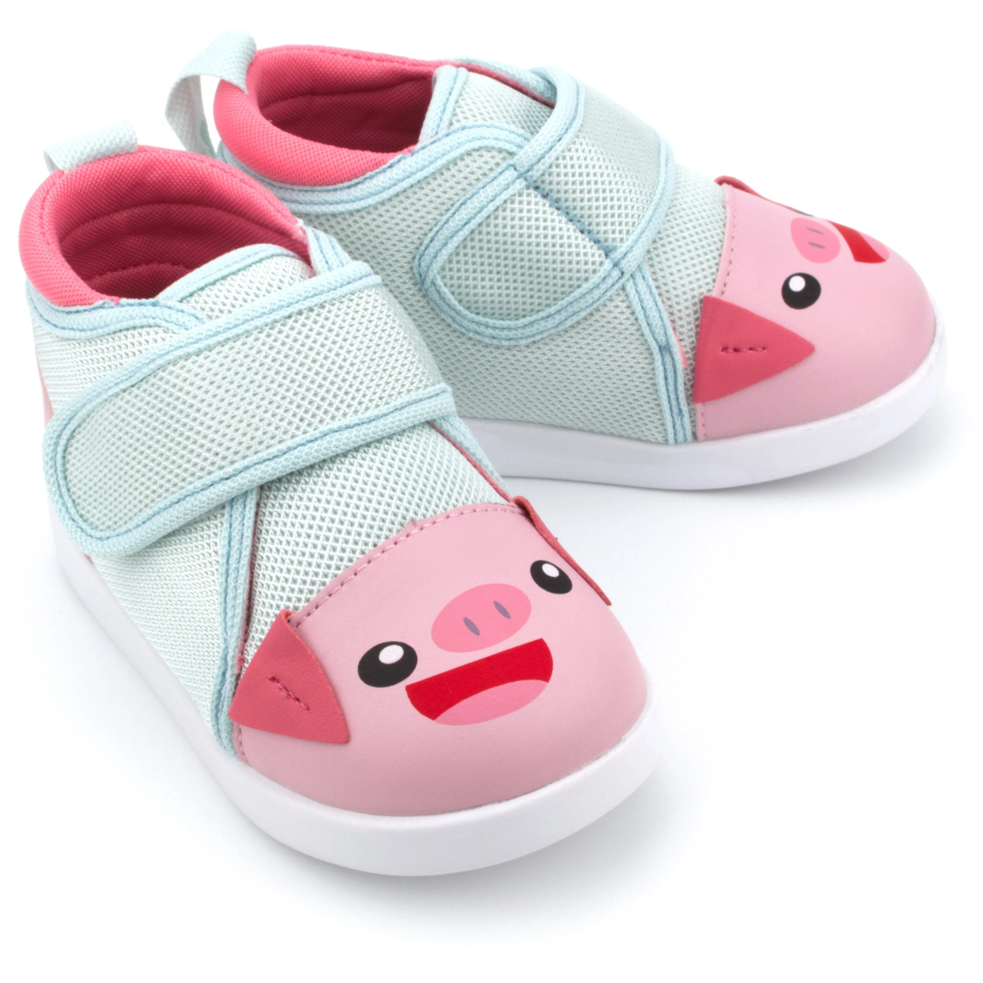 Cute Pig Squeaky Toddler Shoes Version 2 2025 AdjustableStrap