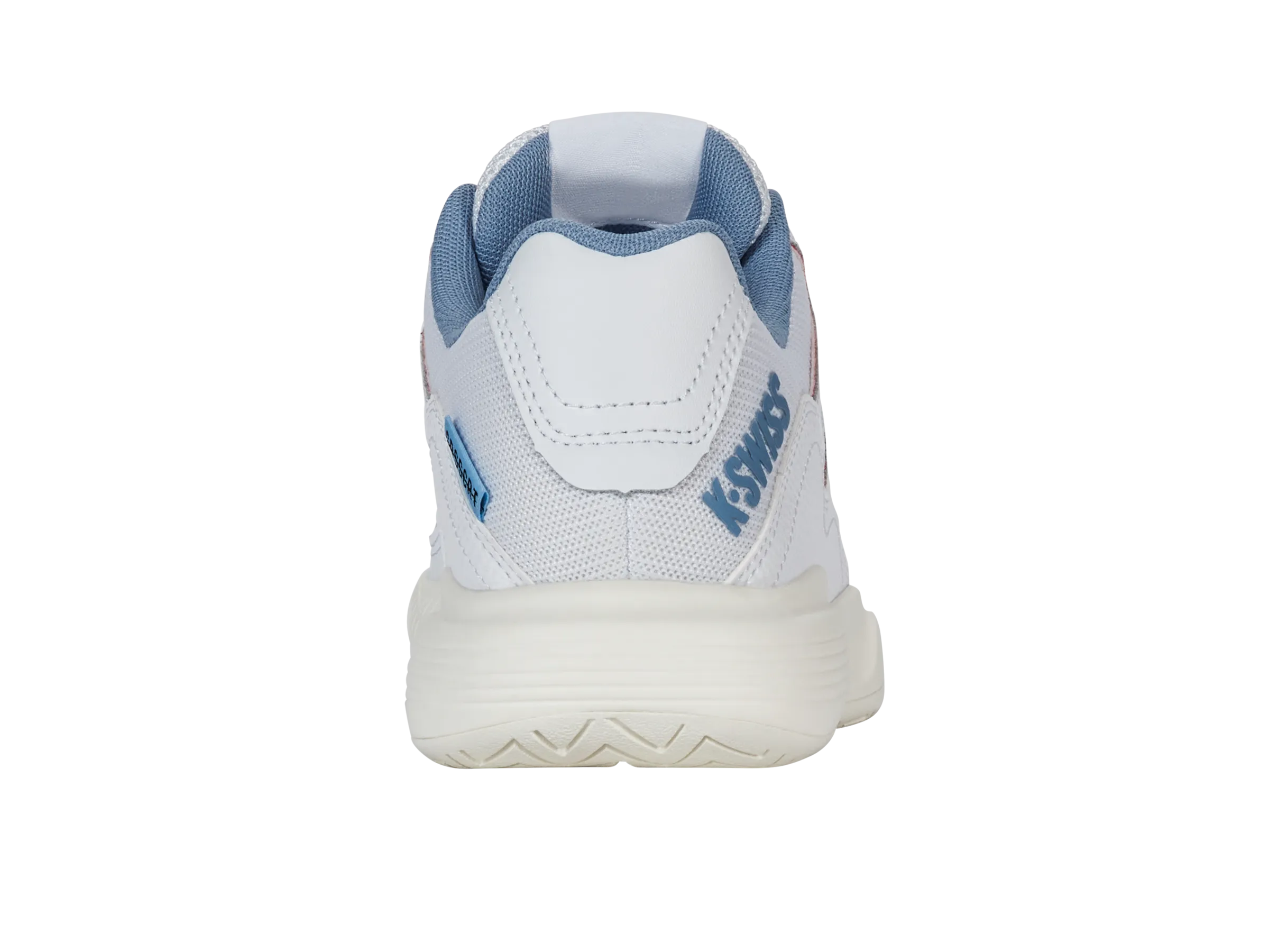 94076-163-M | TURA TEAM | WHITE/FADED DENIM/DUBARRY Arch Support Health Focused Stretch Fabric Travel Light