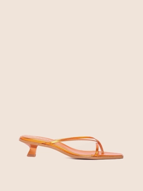 Multi Strap Breathable Walking Shoes Ulla Orange Sandal
