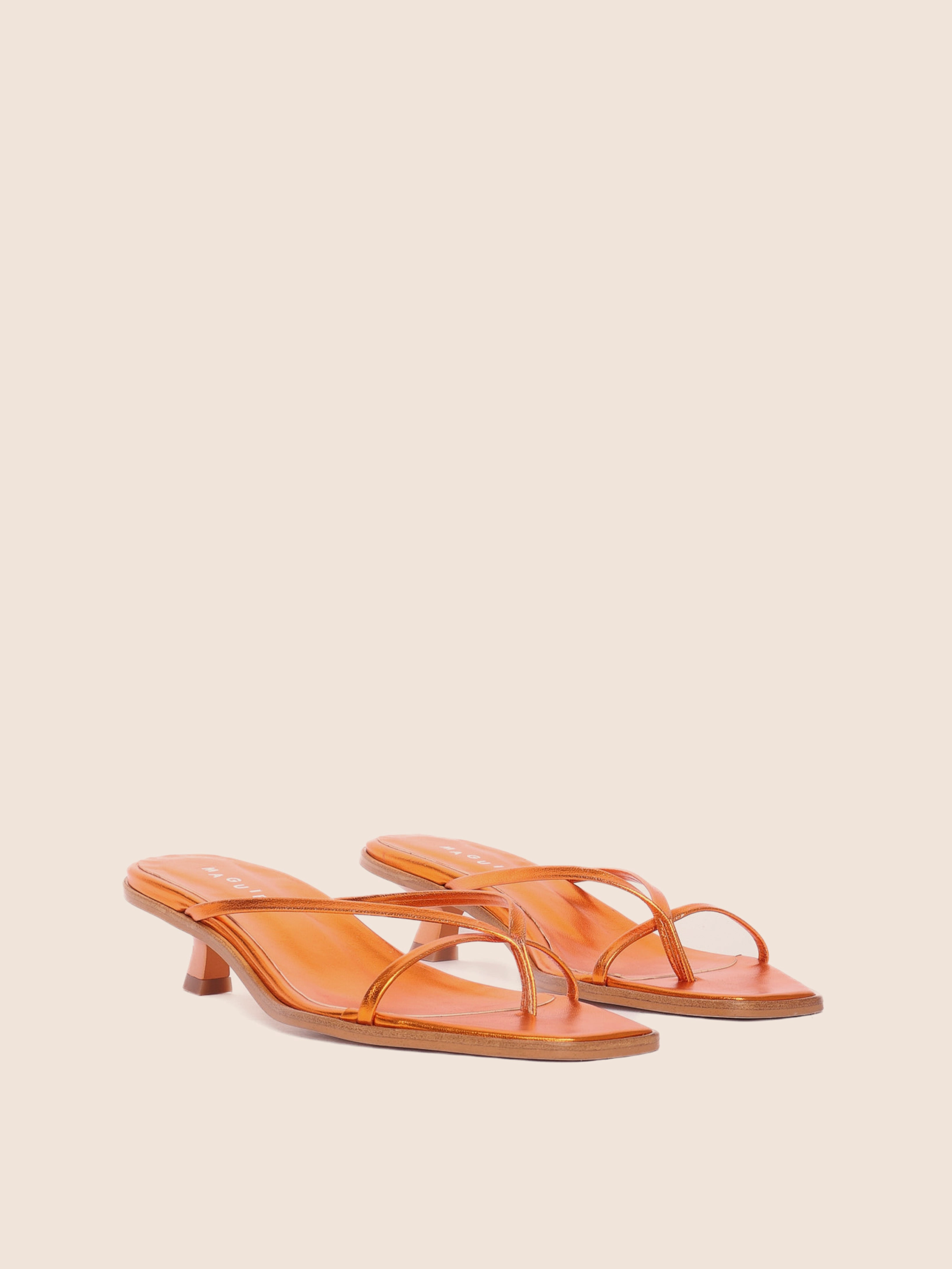 Ulla Orange Sandal Active Line
