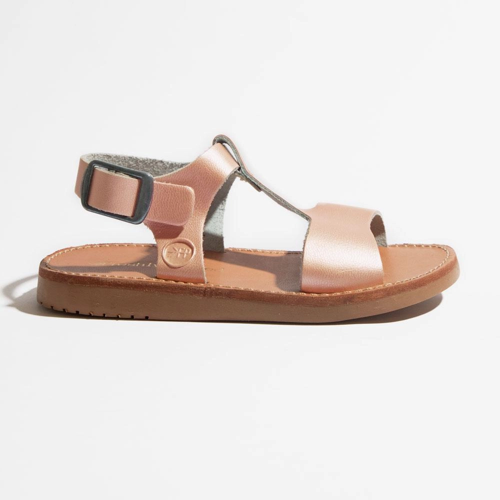 Rose Gold Malibu Sandal Energy Returning Foam Swim Ready