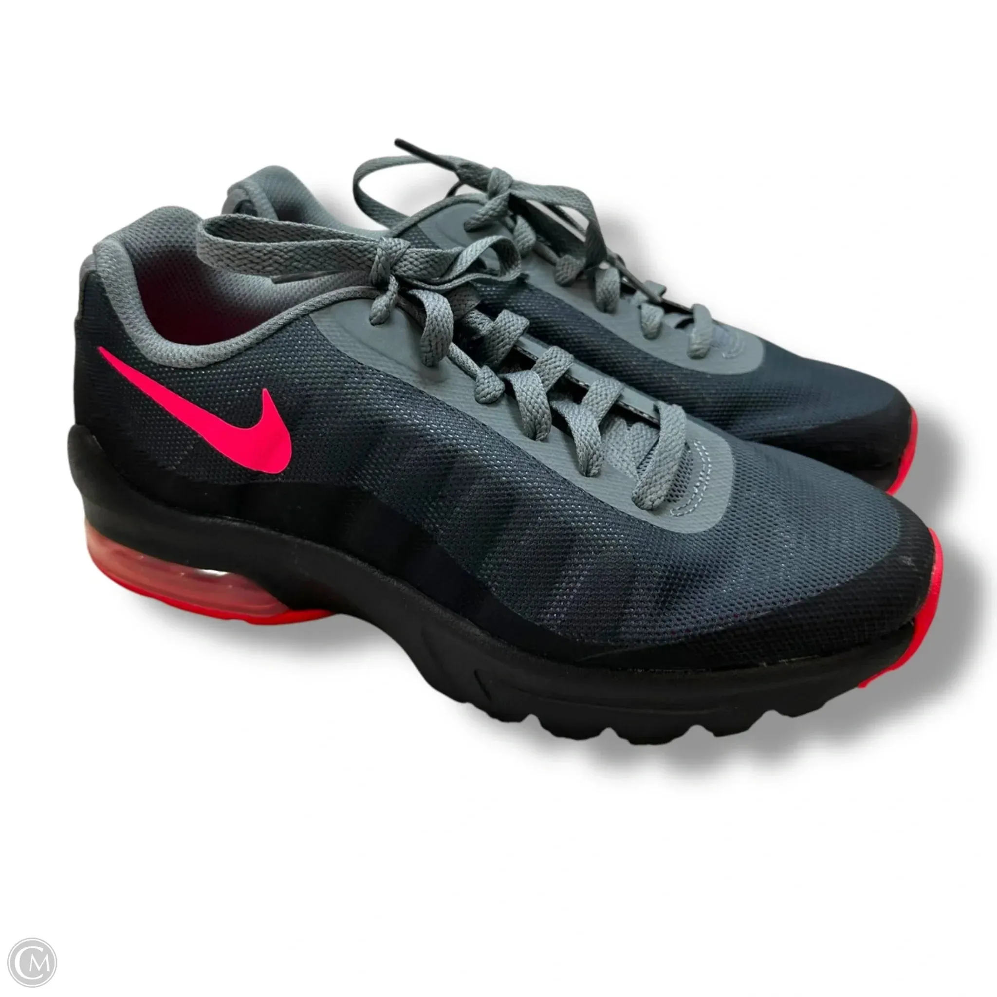 Lace Up Style Memory Foam Insert Shoes Sneakers By Nike In Black, Size: 5.5
