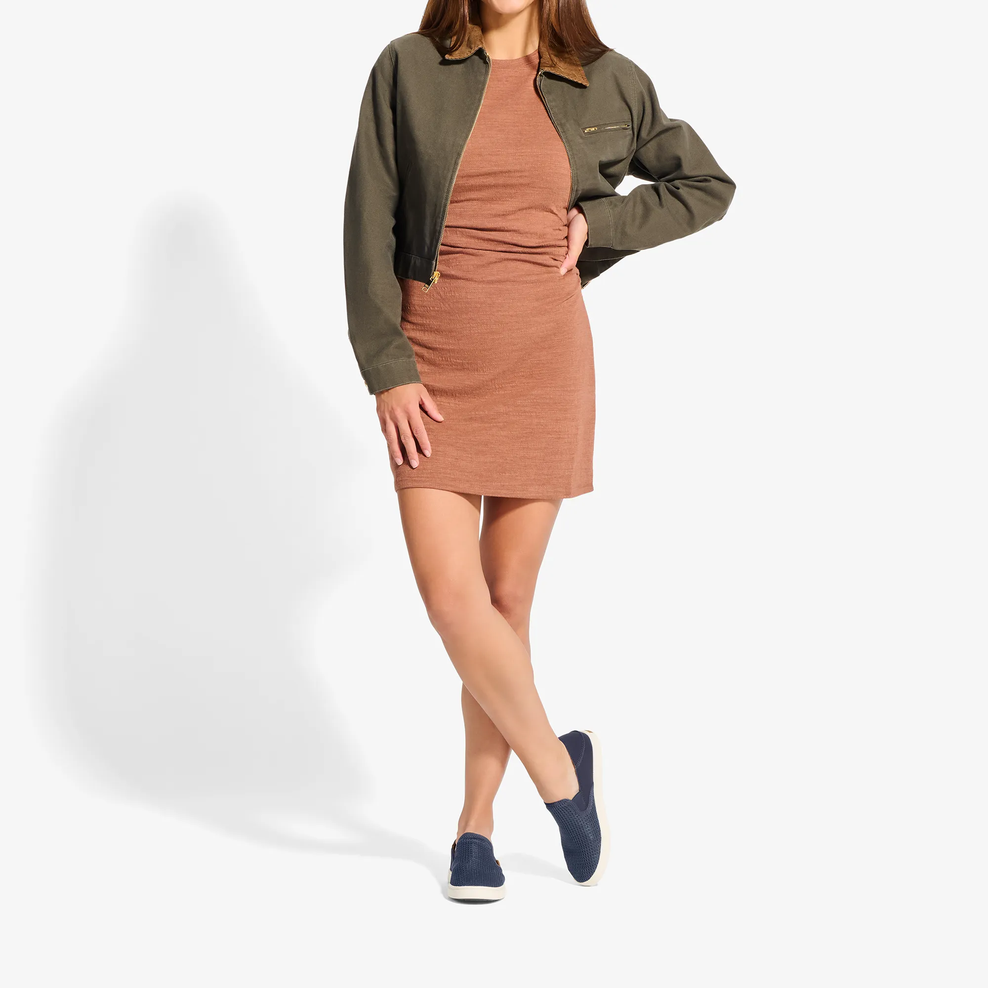 Pehuea - Trench Blue Simple Step Shoes