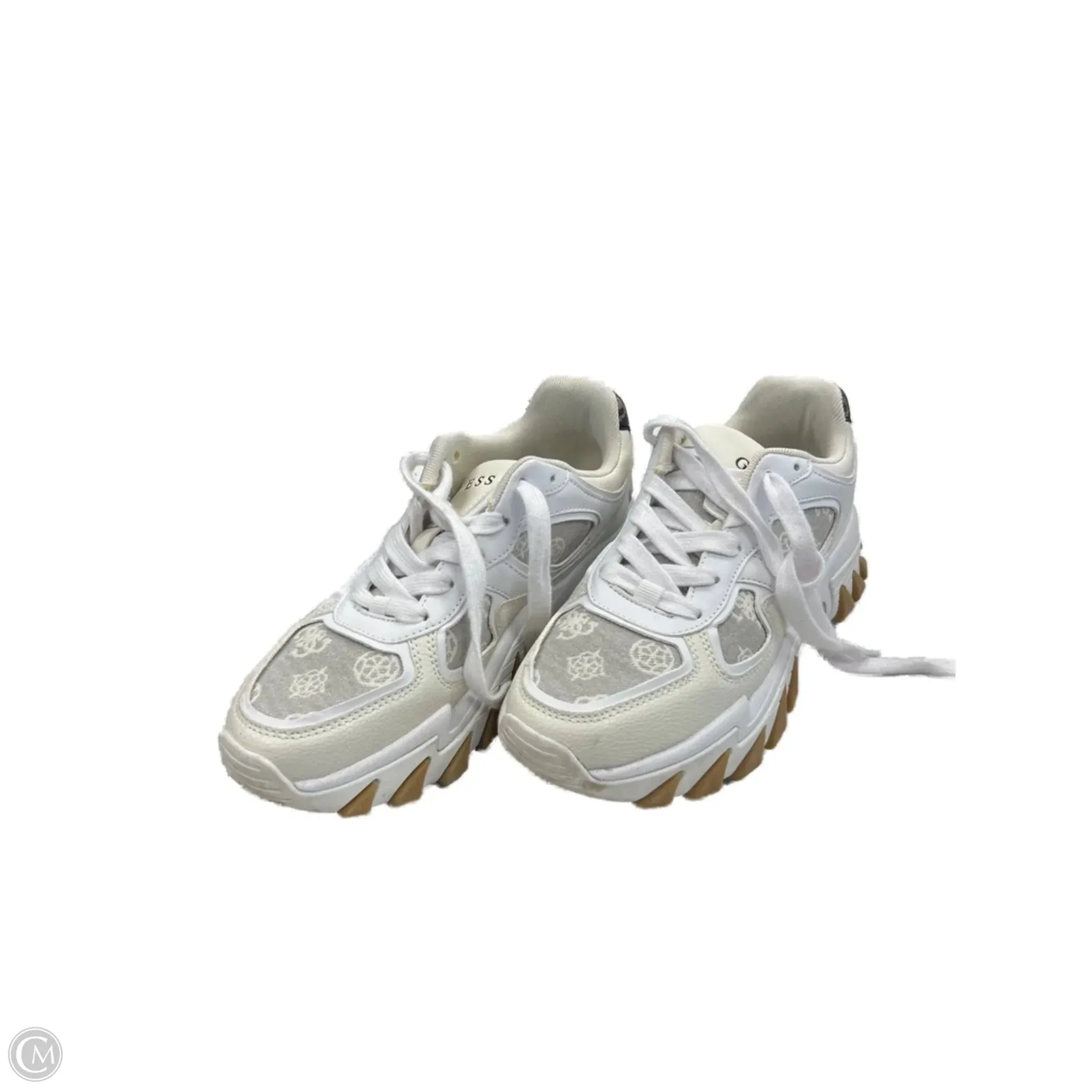 Shoes Sneakers By Guess In White, Size: 6 Iconic Ease