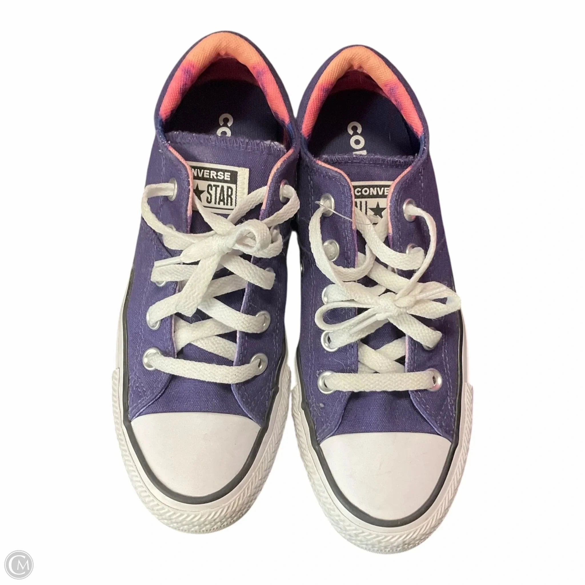 Outdoor Use Fashion-forward flair Shoes Sneakers By Converse In Purple, Size: 6