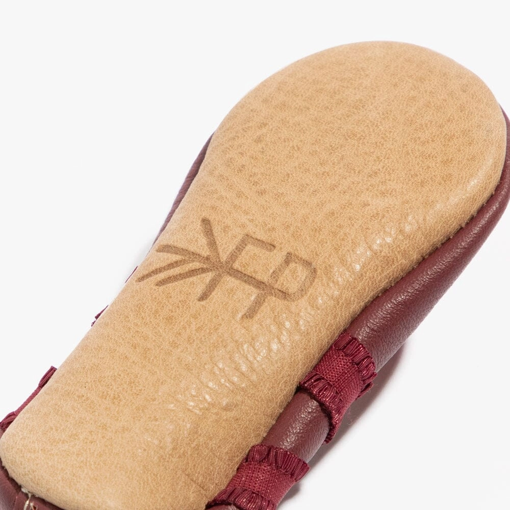 Winterberry Ballet Slipper Baby Shoe Odor Control Technology ThermalRegulation