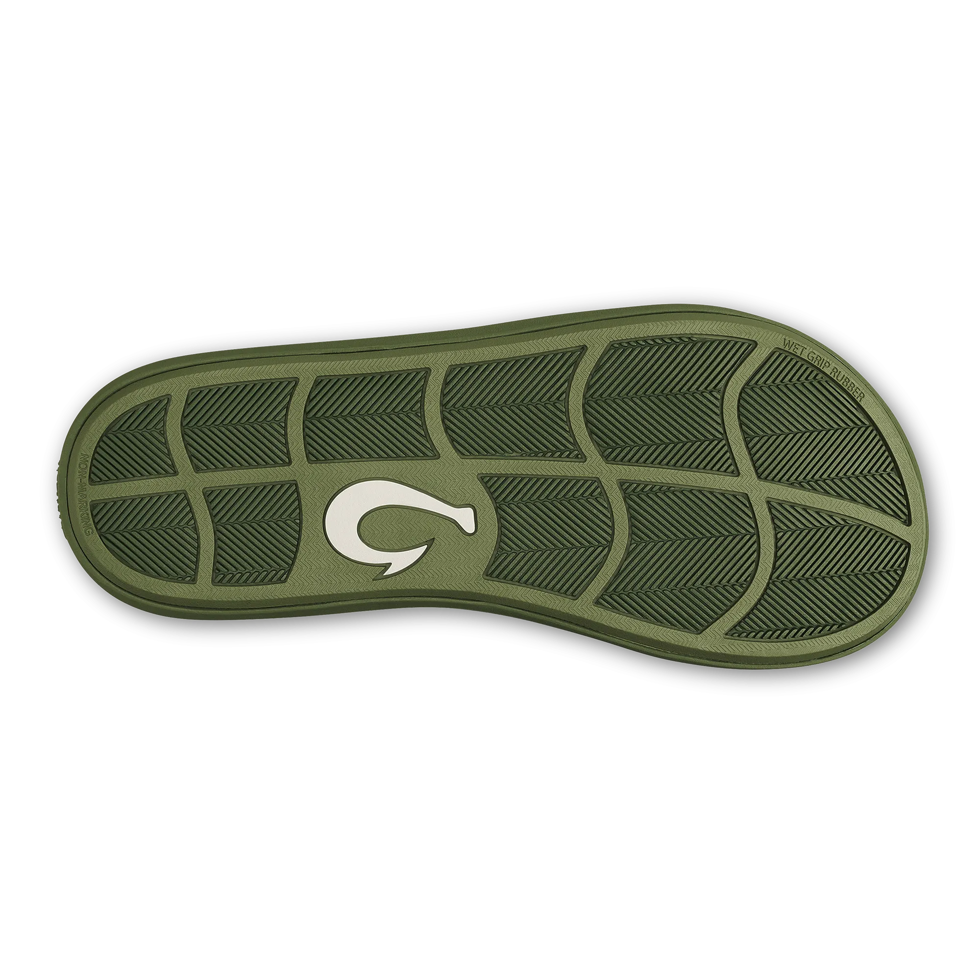 Pili - Desert Moss / Deep Green All-day Summer Sandals Comfy lining