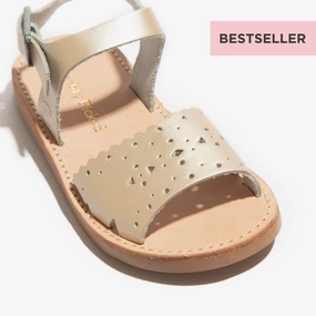 Genuine Leather Upper Platinum Laguna Sandal