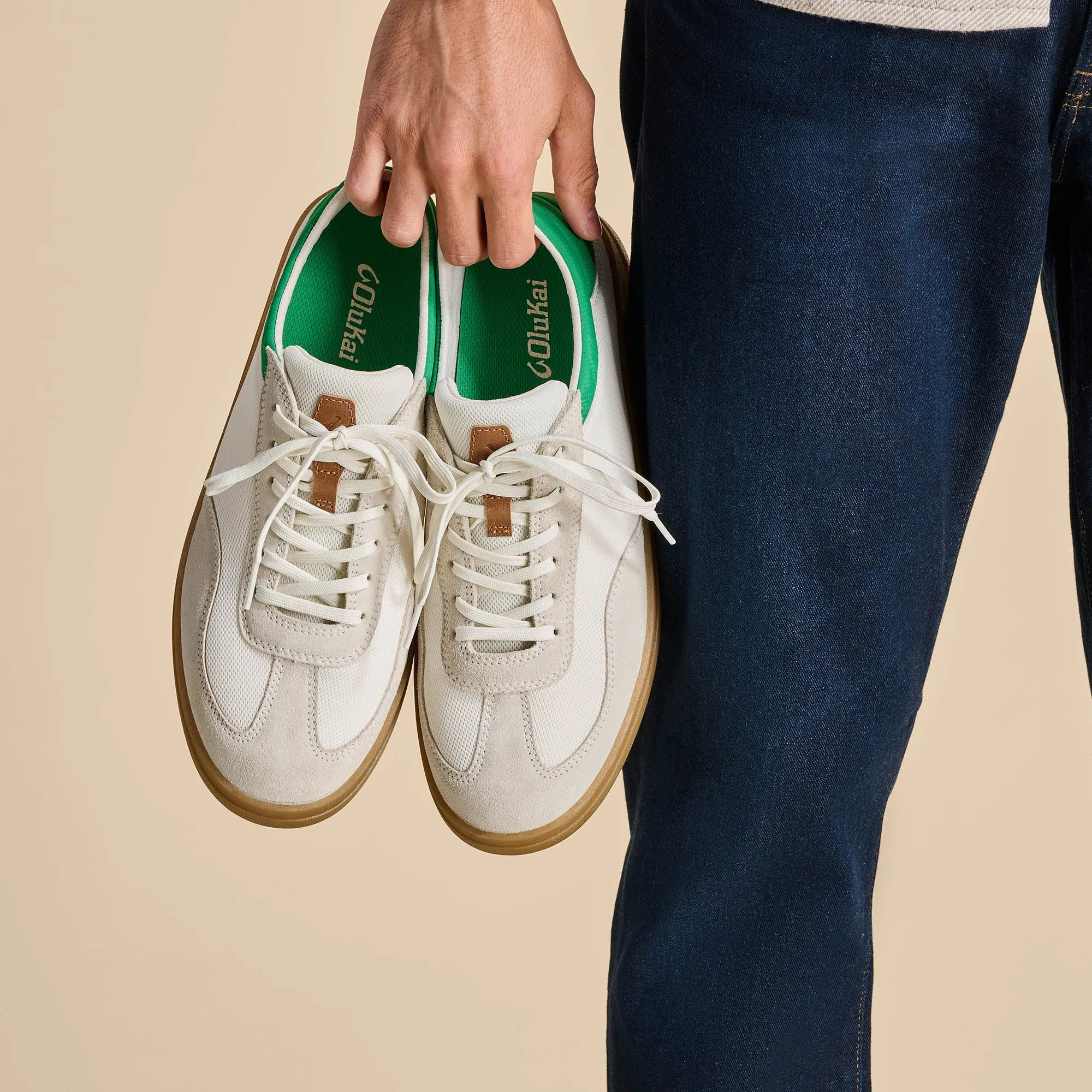 Pnini - Off White / Bamboo Responsive Cushion Fitness Lovers