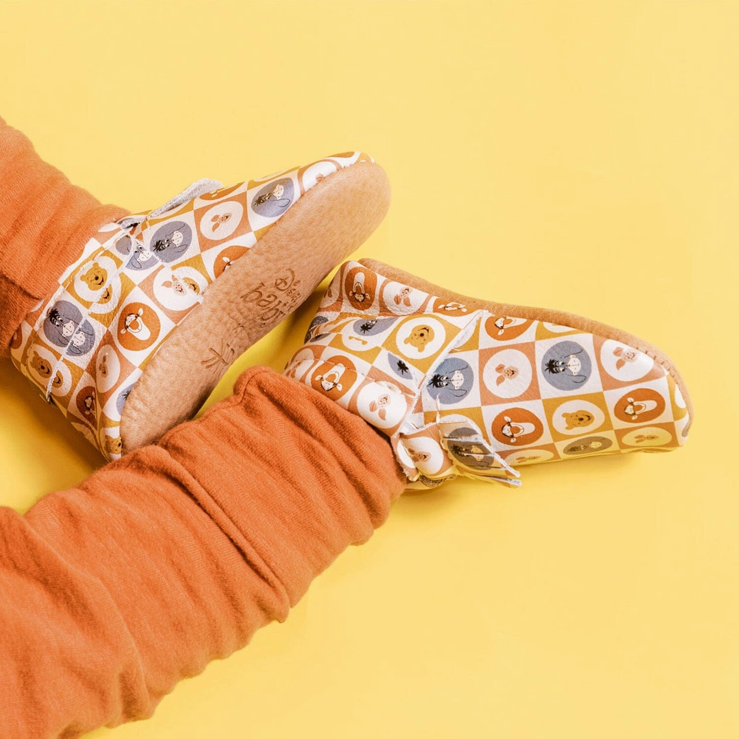 Leather kids' shoes Pooh & Friends City Baby Shoe