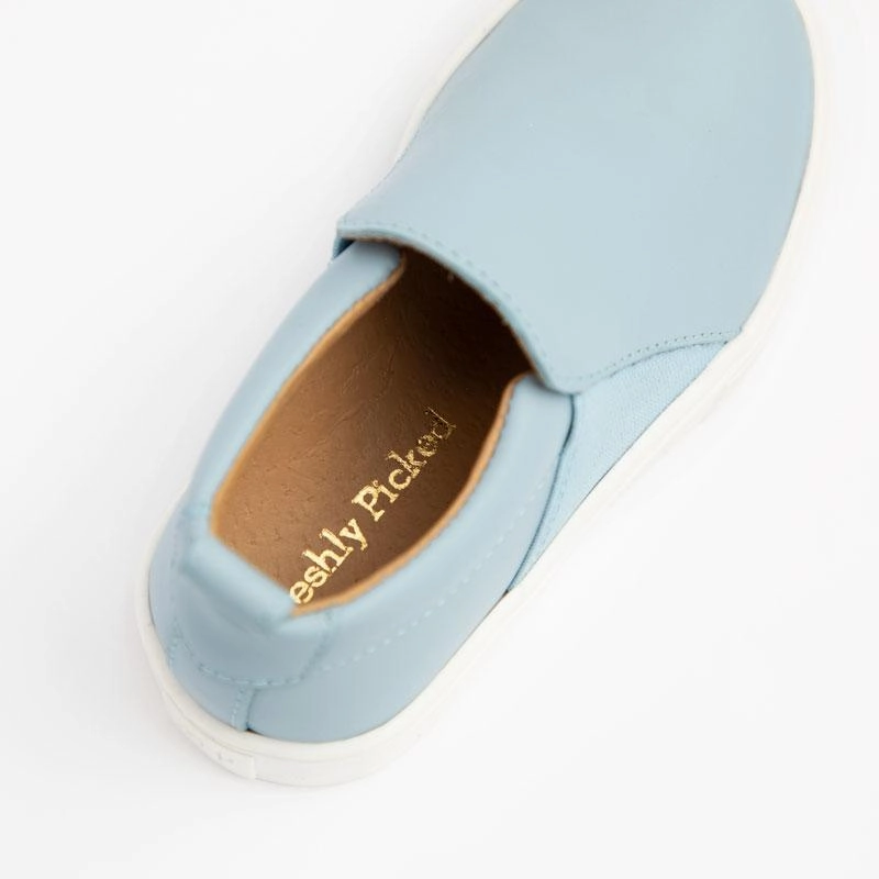 Powder Blue Slip On Sneaker Lightweight EVA Material