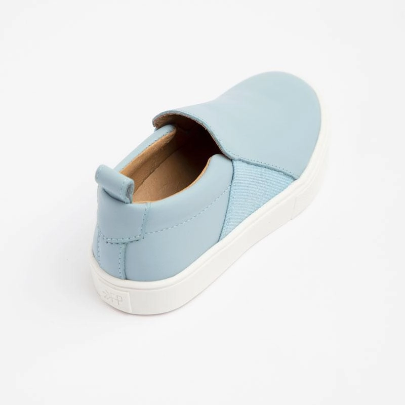 Grab Now Powder Blue Slip On Sneaker