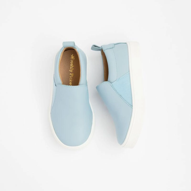 Foam Wrap Powder Blue Slip On Sneaker