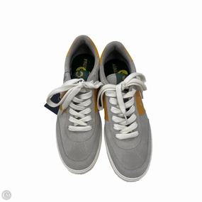 Shoes Sneakers By Cmc In Grey & Yellow, Size: 9 Durable Rubber Dynamic Heel Cup