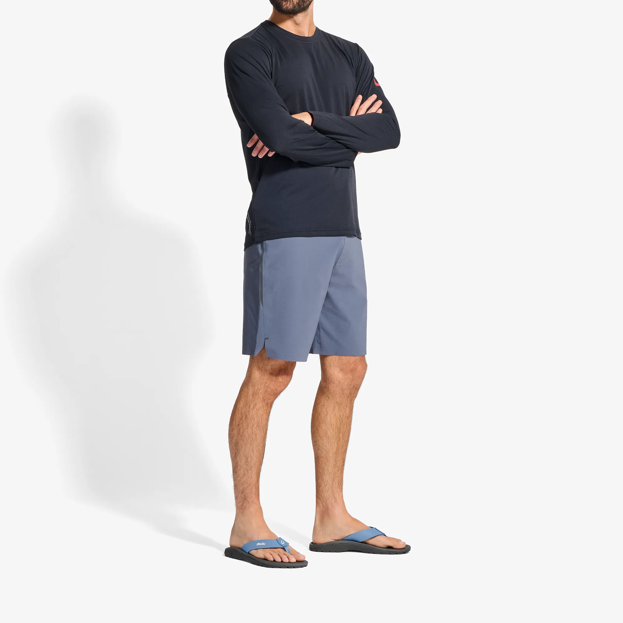 Ohana  -  Blue Fog / Rock Thermoplastic Reinforced Heel Support