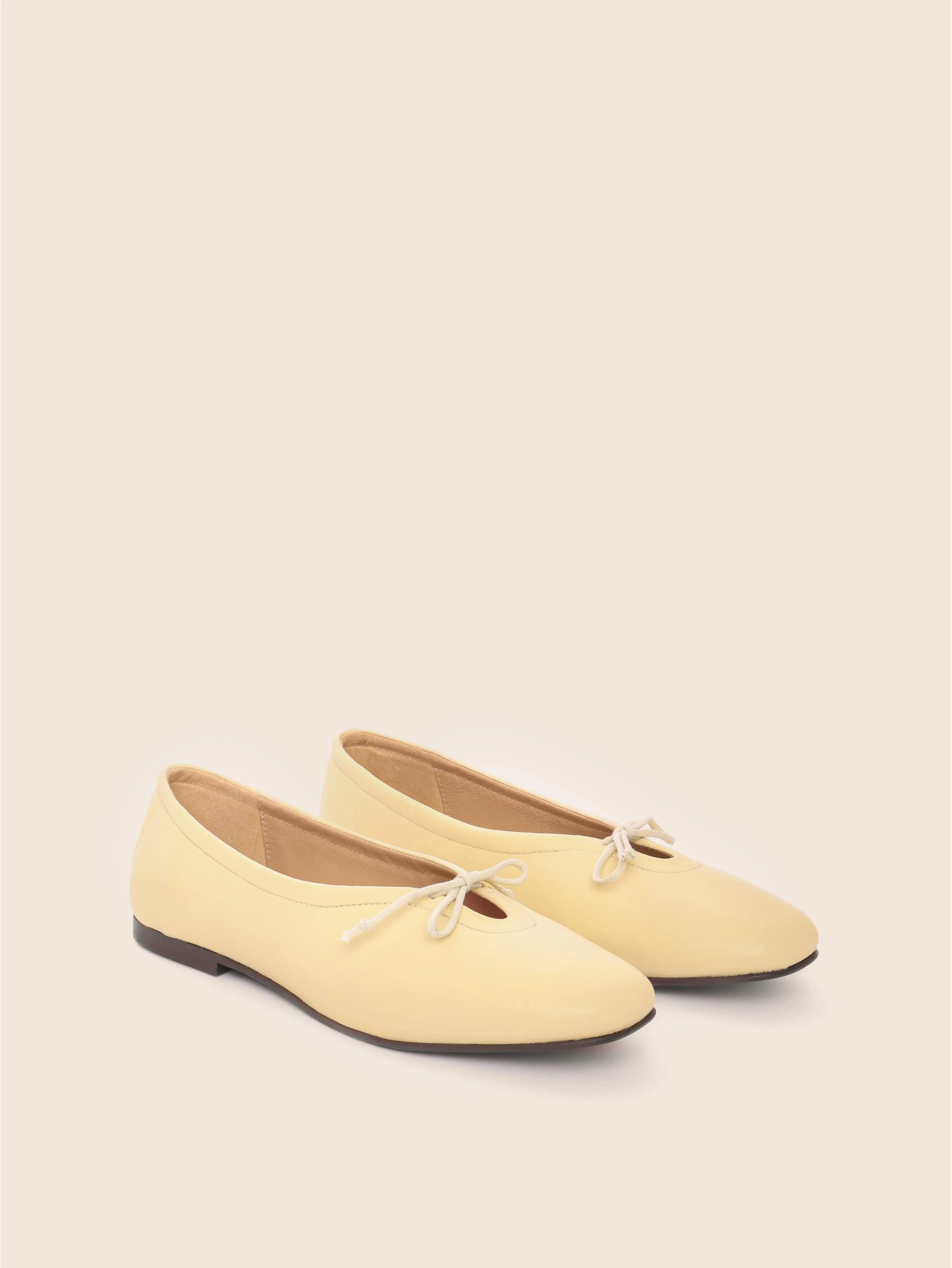 Flat Sole Casual Slip-On Prato Butter Ballerina