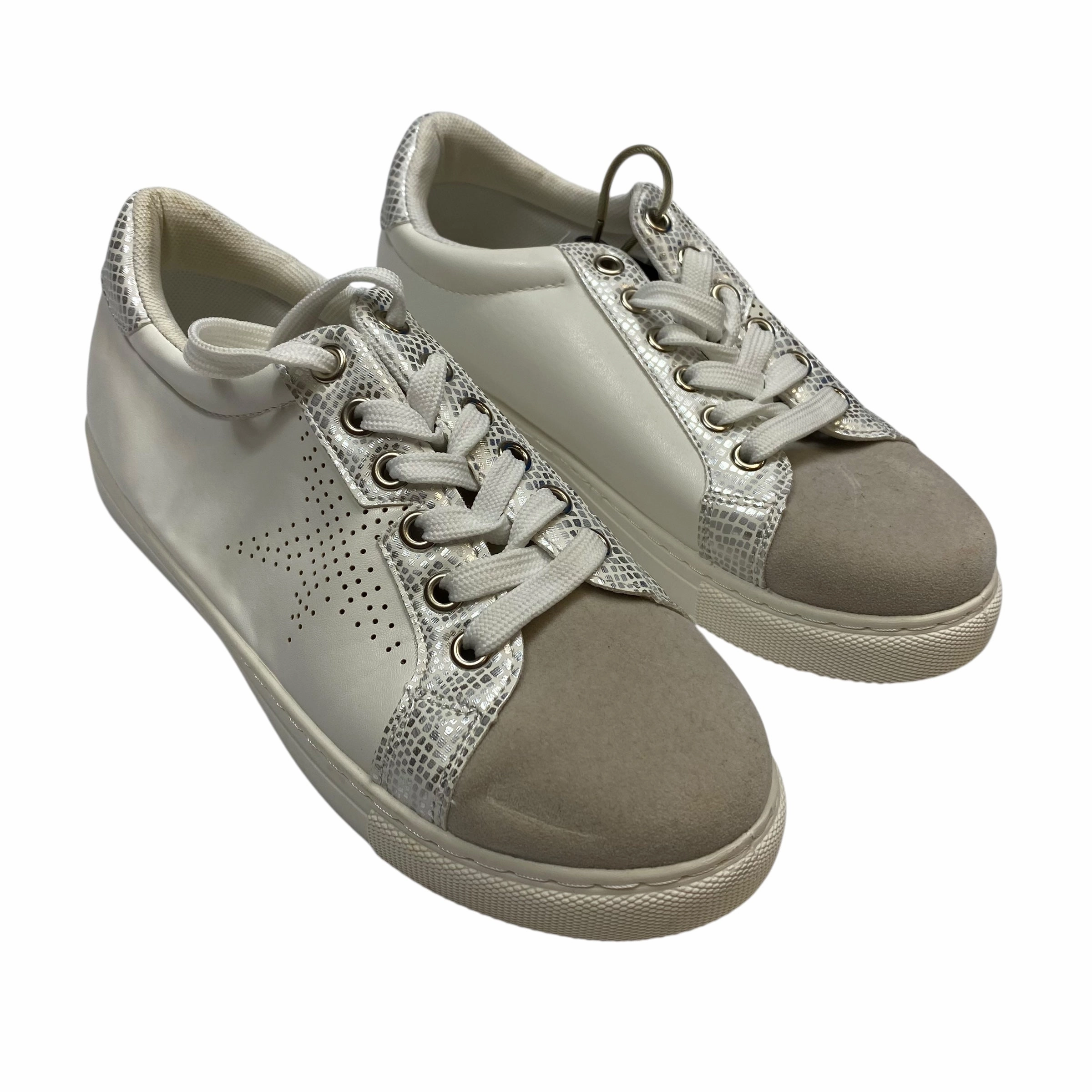 Anti Slip Insole ArchSupport Shoes Sneakers By Outwoods In Grey & White, Size:6