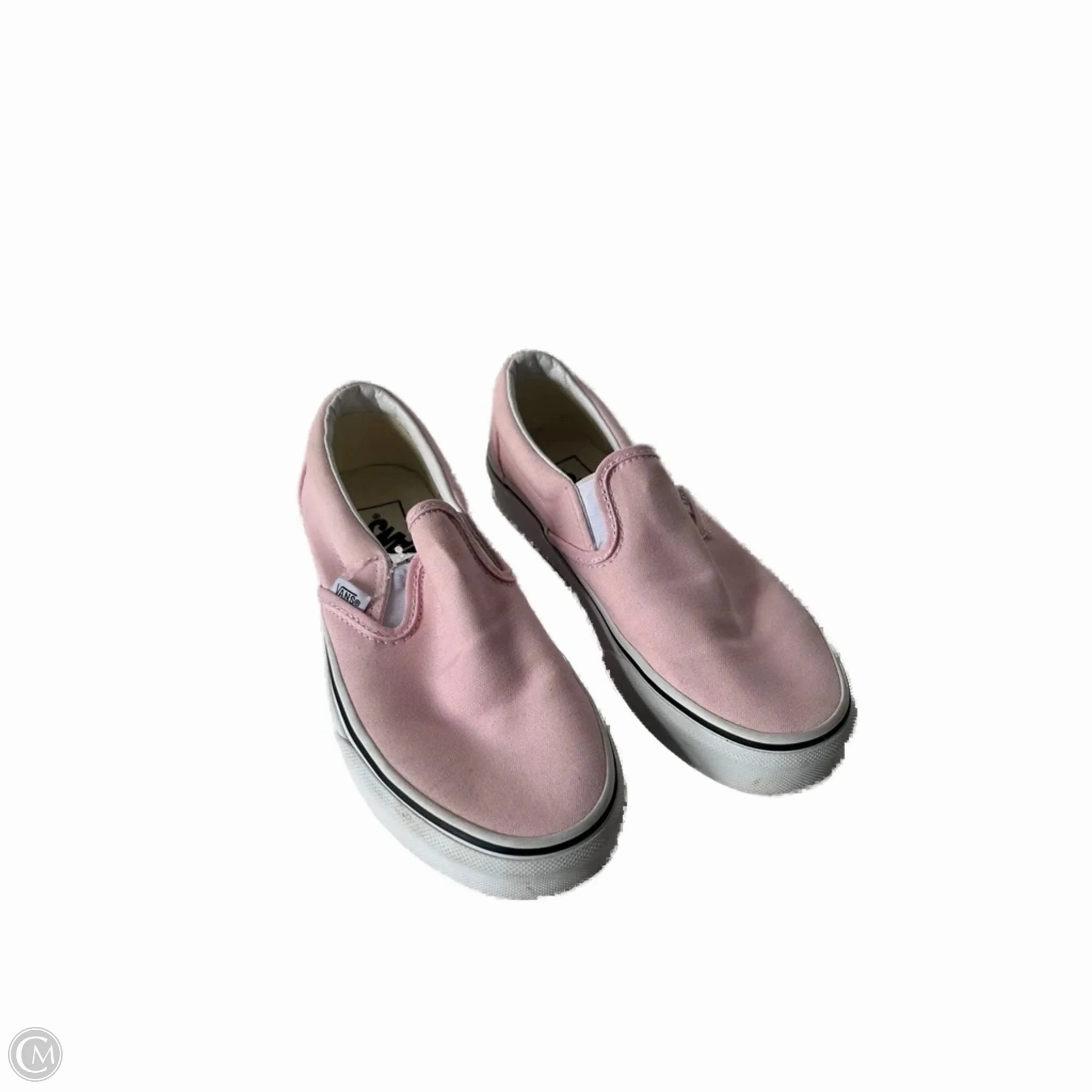 Abrasion Resistant Upper Shoes Sneakers By Vans In Pink, Size: 6