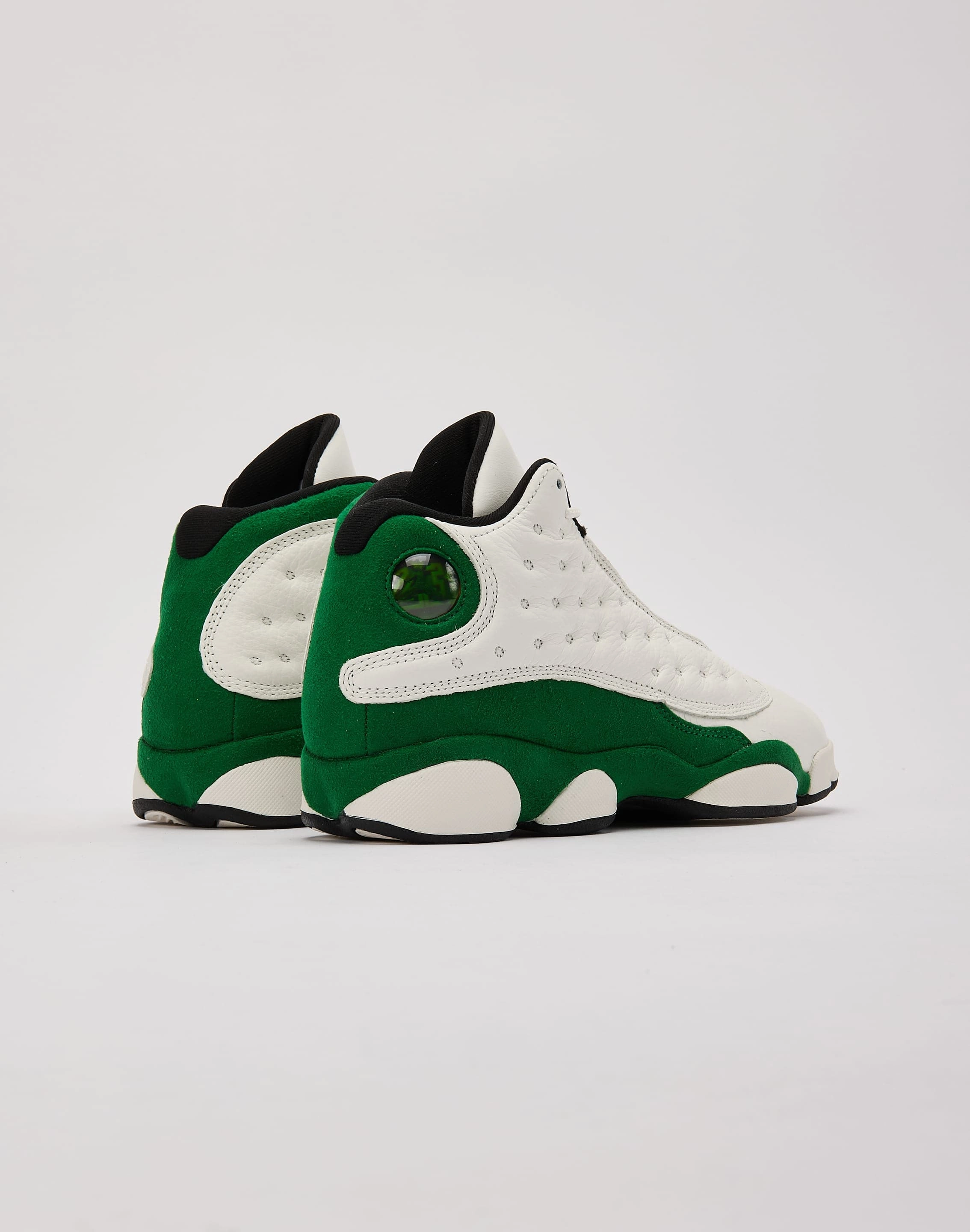 Sturdy Heel Support Jordan Air Jordan 13 Retro 'Pine Green' Grade-School