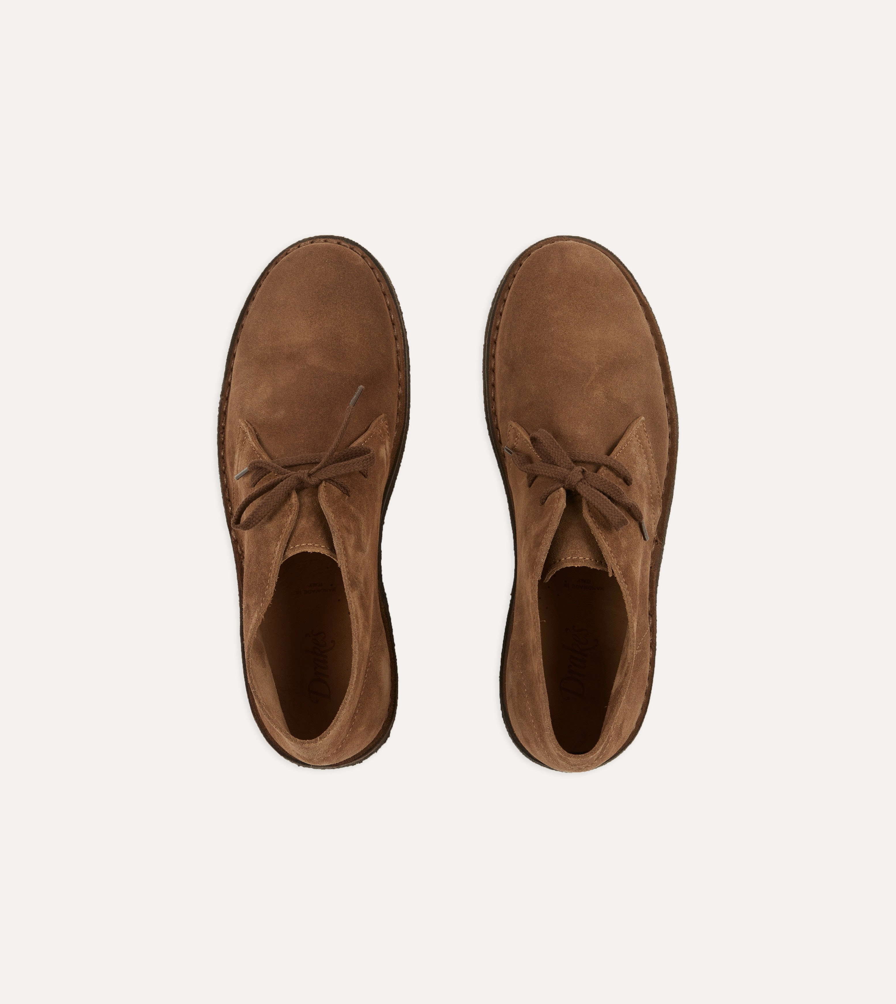 Lightweight Sole Structure Shock Absorb Clifford Desert Boot Tobacco Suede