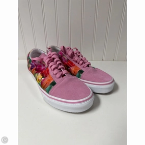 Urban Jungle Shoes Sneakers By Vans In Floral Print, Size: 8