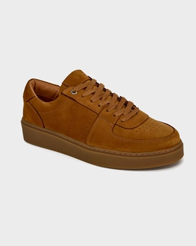 Cushioned Heel Cradle Textured Grip Surface Prospect Sneaker | Responsible Nubuck