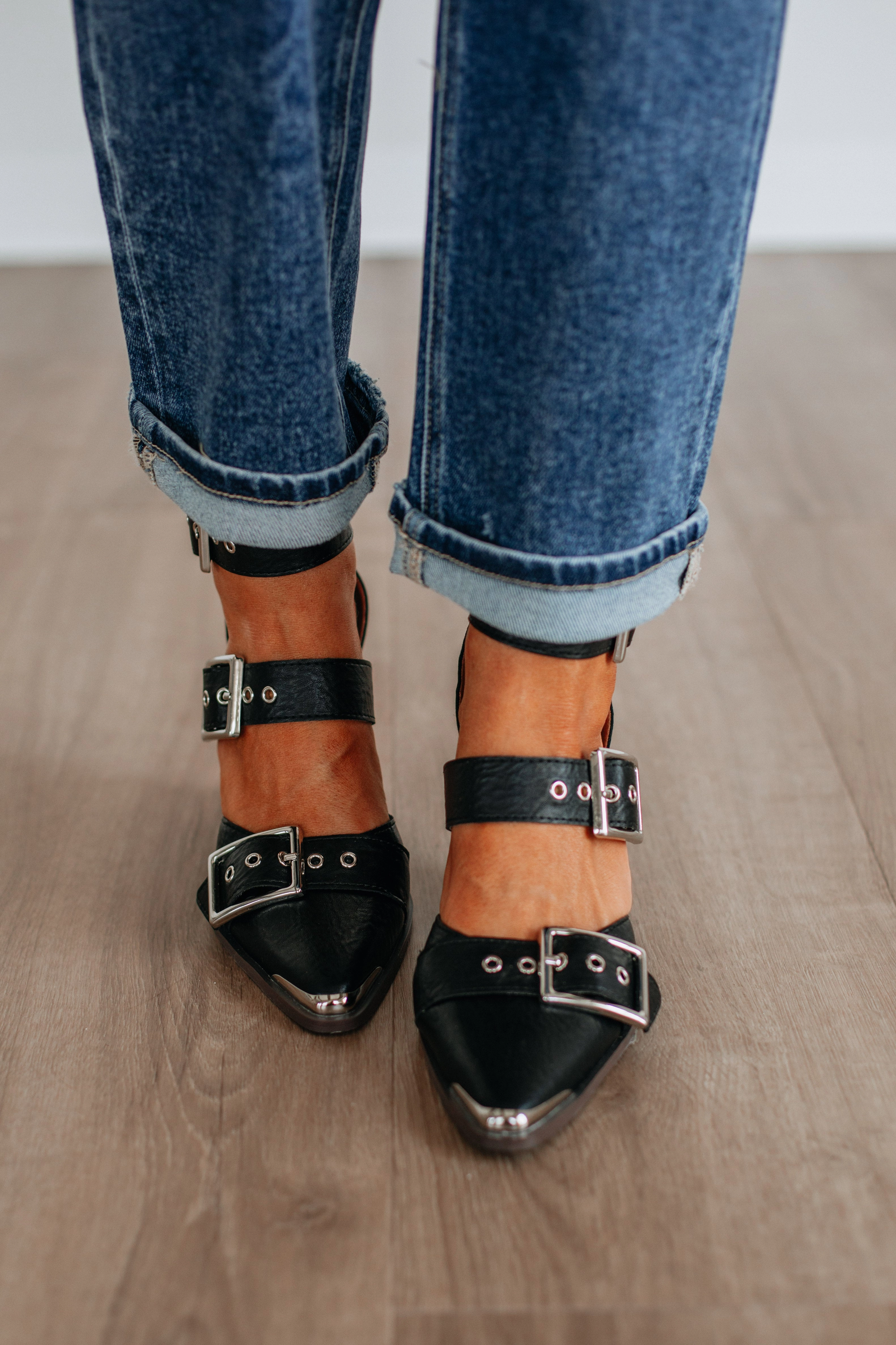 Proving My Point Heels - Black Game Edge