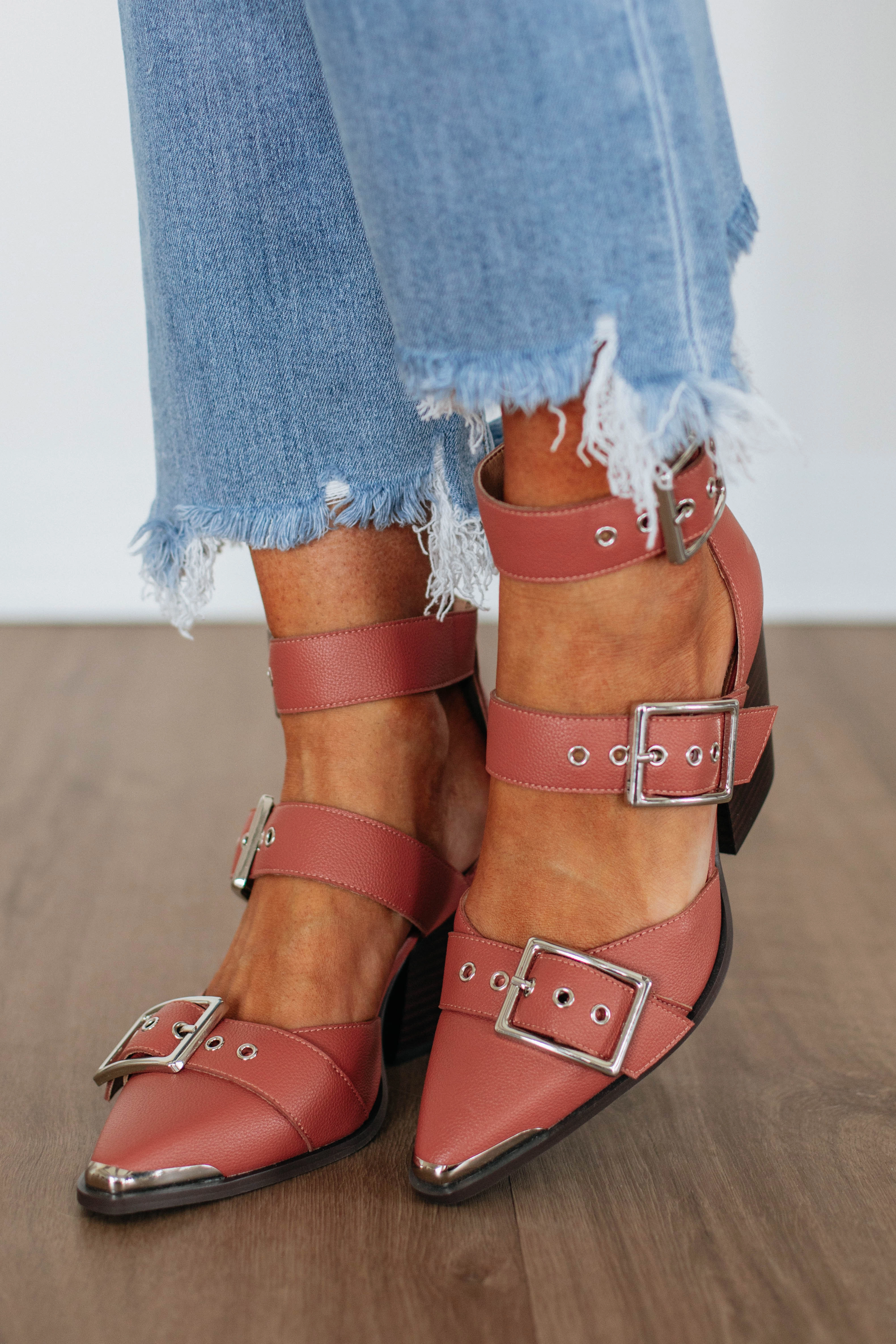 Proving My Point Heels - Mauve Pool Time