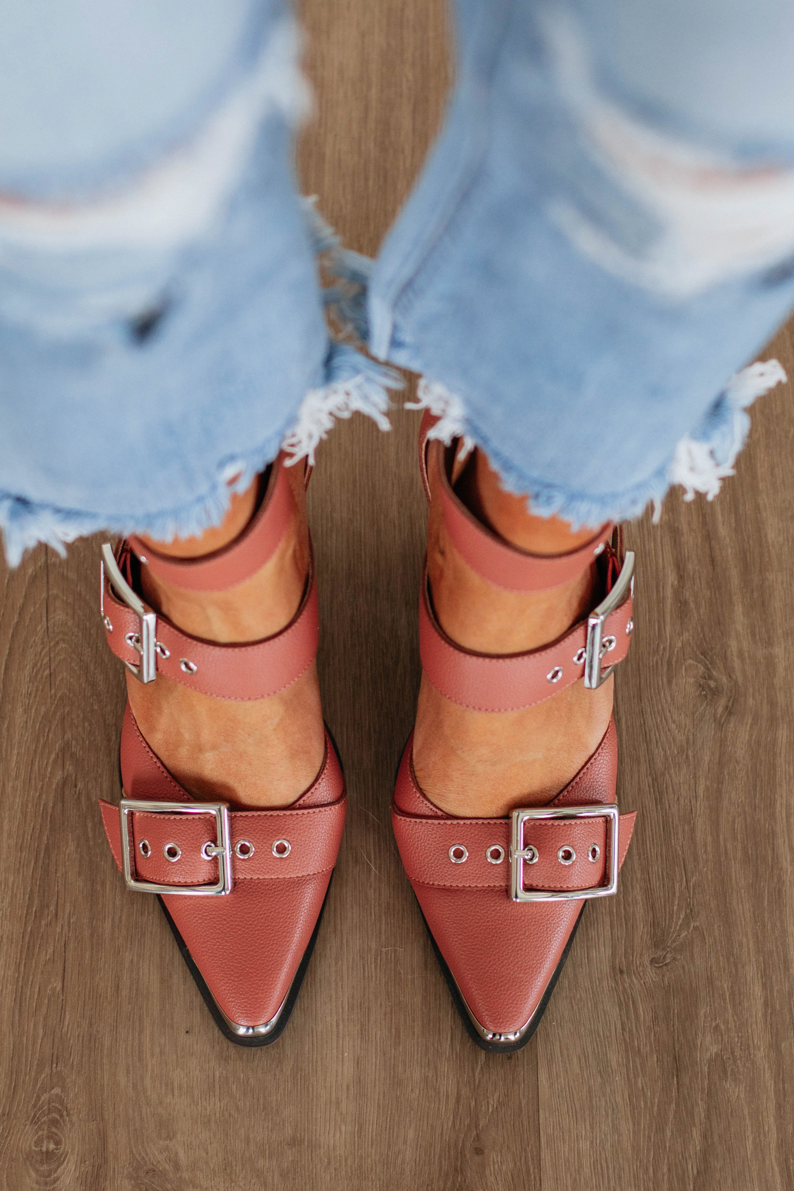 Proving My Point Heels - Mauve Blister prevention Dual Tone