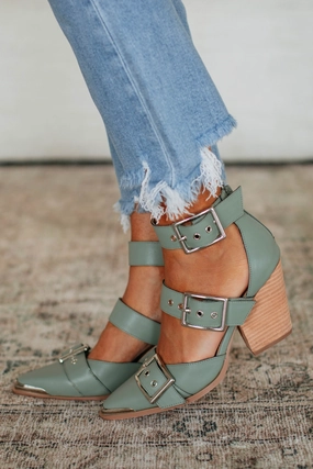 Proving My Point Heels - Sage Vital Step Winter Chill
