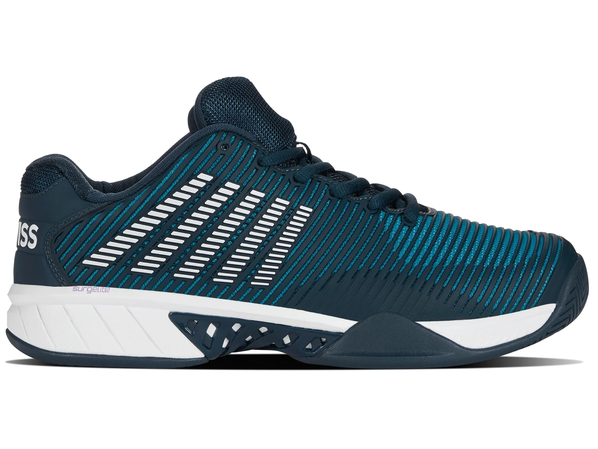 Compression Molded Midsole 06806-434-W | HYPERCOURT EXPRESS 2-2E | REFLECTING POND/BISCAY BAY/WHITE