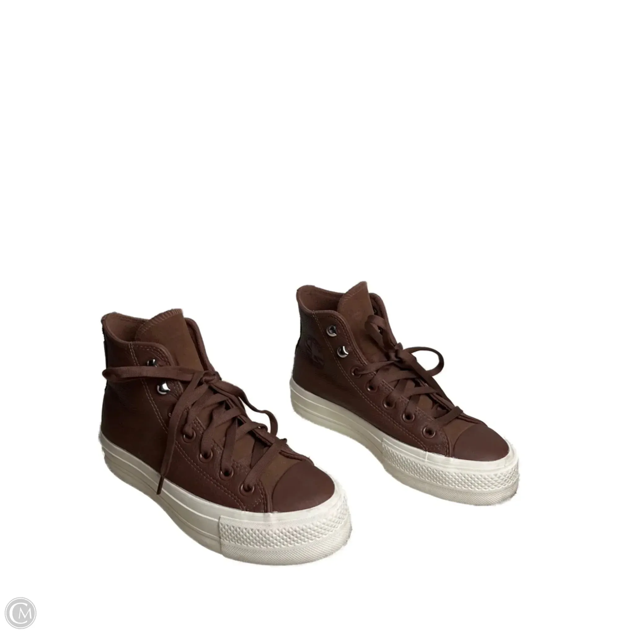 Shoes Sneakers By Converse In Brown, Size: 6 Feet Relief Gel Infused Heel Pad
