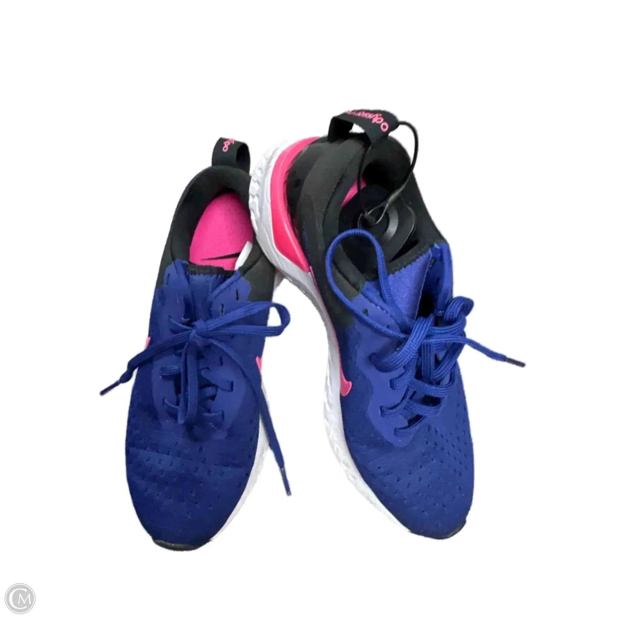 Shoes Sneakers By Nike In Blue & Pink, Size: 6 Flexible Chassis Dual Tone