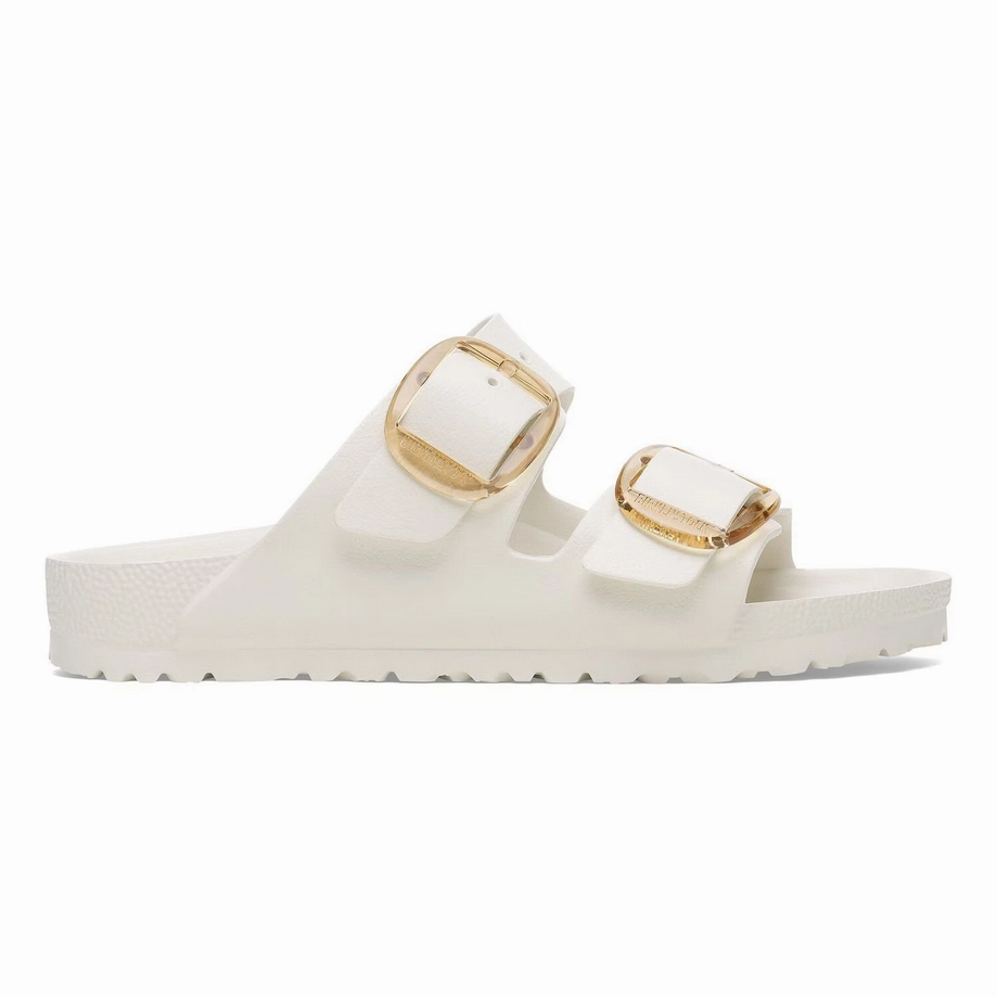 Minimal Comfort Sandals Garden Slippers Birkenstock Women's Arizona Big Buckle EVA - Eggshell